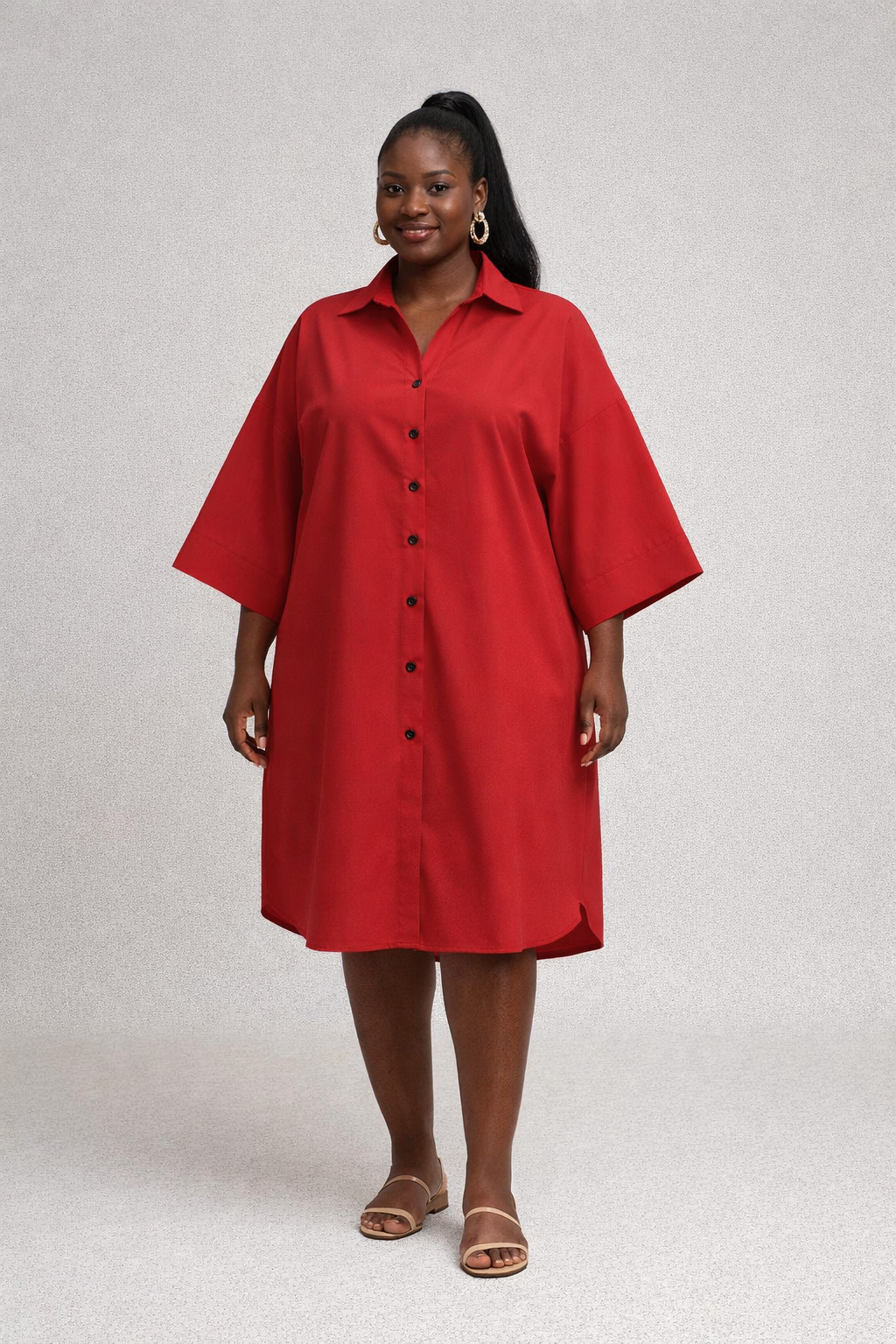 Linda Plain Dress